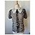 Blusa Bordada Chloé Negro Blanco - vista 2