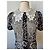 Blusa Bordada Chloé Negro Blanco - vista 3