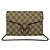 Borsa a spalla in pelle GG Supreme Dionysus di GUCCI Marrone