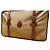 Valigia vintage  Trussardi in pelle Beige