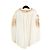 Zimmermann Top Bluse FR36 Oversize Ecru Rosa Bestickte Bluse UK8 US6 Roh - Ansicht 4