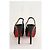 Christian Louboutin Schwarze Lederabsätze - Ansicht 2