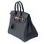Hermès Borsa HERMES Birkin 25 in Pelle Grigia - 103280 Grigio - vista 5
