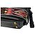 Borsa hobo piccola in pelle Diorodeo nera / rossa Christian Dior Nero - vista 11