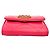 Cartera de cuero plegable Chanel Coco Mark en rosa - vista 6