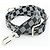 Louis Vuitton Tracolla Nigo X Virgil Abloh damier distorted Nero Bianco