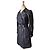 Trench negro, cuero Paule Ka