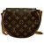 Borsa a Spalla Mini Tambourine Monogram Louis Vuitton Marrone - vista 3