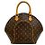 Borsa a mano/tote bag Ellipse Monogram di Louis Vuitton Marrone