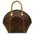 Borsa a mano/tote bag Ellipse Monogram di Louis Vuitton Marrone - vista 3