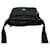 Bolsa de nylon e couro Saffiano com logo triangular Prada Preto - vista 4