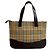 Burberry Nova Check Handtasche Braun Beige - Ansicht 3