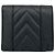 Cartera tri-fold de cuero caviar Chanel Mademoiselle Coco Negro - vista 2