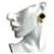 Orecchini Clip Coco Mark di Chanel Marrone D'oro