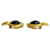 Orecchini Clip Coco Mark di Chanel Marrone D'oro - vista 4
