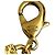 Collana choker Chanel Coco Mark in strass dorato e perle finte D'oro - vista 2