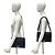 Borsa semi-spalla in pelle con catena Chanel Boy Chanel Coco Mark Nero - vista 2