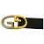Cinturón de cuero con hebilla logo GG de Gucci Negro - vista 2
