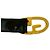 Cinturón de cuero con hebilla logo GG de Gucci Negro - vista 3