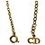 Collana placcata oro con motivo logo Christian Dior D'oro - vista 3