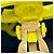 Clip-Ohrringe mit Coco Chanel-Motiv Pink Golden Gelb - Ansicht 6