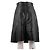 Falda de cuero negra Hugo Boss Negro - vista 2