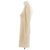 Max Mara Kleid mit Schulterpolstern in Ecru Beige - Ansicht 4