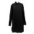 Vestido camisa Hugo Boss negro de algodón