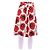 Falda Kenzo con flores blancas y rojas de algodón Talla 34 Blanco