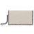 Valentino Garavani Clutch bianca con dettagli Bianco