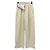 Autre Marque ALOHAS Hose aus Baumwolle Ecru Größe S Beige