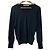 Autre Marque V-Ausschnitt Strickpullover von John Lawrence Sullivan Schwarz