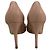 Autre Marque Décolleté in pelle Sergio Rossi Beige - vista 4
