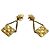 Orecchini a clip in oro matelassé Coco Mark di Chanel D'oro - vista 6