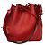 Noe Borsa semi a spalla Petit Noé in pelle Epi Louis Vuitton Rosso