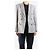 Autre Marque Black and white houndstooth double breasted jacket - size UK 10 - view 3