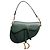 Saddle Dior Borsa a sella verde scuro 2019