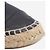 Chanel Espadrillas in pelle nere alte - taglia EU 38 (UK 5) Nero - vista 4