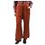Forte Forte Rust elasticated corduroy trousers - size UK 14 Brown