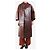 Ganni Brauner oversized Leder-Mantel - Größe S - Ansicht 3