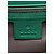 Gucci Bolsa de ombro de couro verde com corrente Interlocking G - vista 11