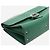 Gucci Bolsa de ombro de couro verde com corrente Interlocking G - vista 4