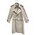 Trench Burberry Beige Cotone Lana
