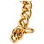 Cambon Chanel goldplated Kettengürtel Golden - Ansicht 3