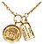 Chanel Cambon Gold Plated Necklace Golden - view 3