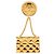 Vintage Chanel Coco Mark Brosche Golden