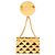 Vintage Chanel Coco Mark Brosche Golden - Ansicht 2