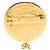 Vintage Chanel Coco Mark Brosche Golden - Ansicht 3