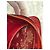Borsa Louis Vuitton Epi Pochette Rouge Rosso - vista 8