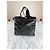 Borsa a tracolla Gucci in pelle nera lucida Nero - vista 4